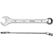 KUŹNIA KLUCZE PŁASKO-OCZKOWE KOMPLET 13 elem. 8-32mm Cr-V RWPn