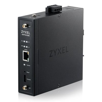 4. Access Point Wi-Fi 7 Zyxel IAP500BE-EU0101F BE5000, Dual Radio 2x2 MU-MIMO, PoE+ (802.3at), Industrial AP, montaż DIN Rail , Standalone/Nebula Cloud Managed