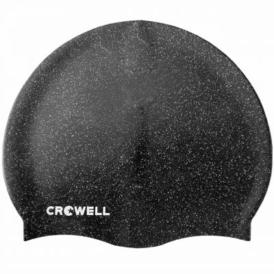 3. Czepek pływacki silikonowy Crowell Recycling Pearl czarny kol.1