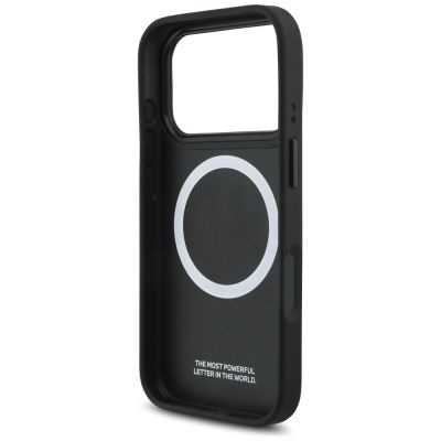 7. Etui BMW M Carbon Logo MagSafe na iPhone 17 Pro - grafitowe