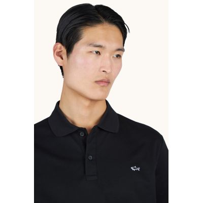 3. Koszulka polo bawełniana męska Paul&Shark czarna 99311001-11 – elegancka i trwała