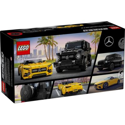 10. LEGO Speed Champions 76924 Mercedes-AMG G 63 i Mercedes-AMG SL 63