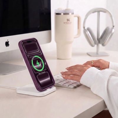 4. Etui Tech-Protect BasicMag MagSafe na iPhone 17 Pro Max / 18 Pro Max - burgundowe matowe
