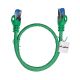 2. LANBERG PATCHCORD S/FTP KAT.6A 0.5M ZIELONY LSZH CCA (FLUKE PASSED) PCF6A-10CC-0050-G
