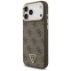 2. Etui Guess 4G Triangle Logo MagSafe na iPhone 17 Pro Max - brązowo-złote