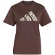 2. Koszulka damska adidas Animal Graphic brązowa KT2676