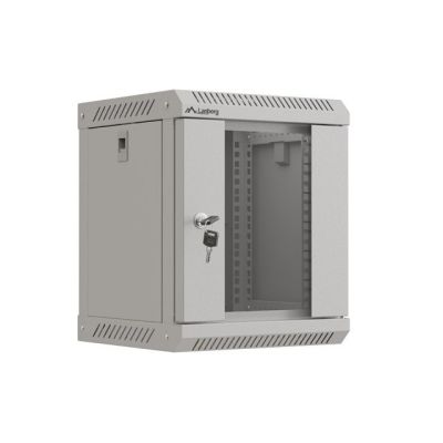14. Lanberg WF11-3306-10S stojak 6U Szafa wisząca Szary