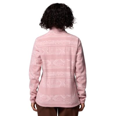 3. Columbia Benton Spring Printed 1/2 Snap 2085611659 Różowe L