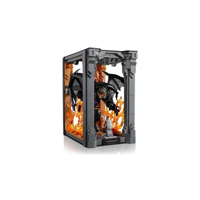 19. LEGO Icons 10367 Władca pierścieni: Book nook z Balrogiem