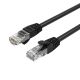 Kabel sieciowy Ethernet Orico PUG-C6 CAT6 1000Mbps RJ45 internetowy LAN okrągły 3 m - czarny