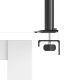 5. Hama 00220901 uchwyt / stojak do monitorów 88,9 cm (35") Biurko Czarny
