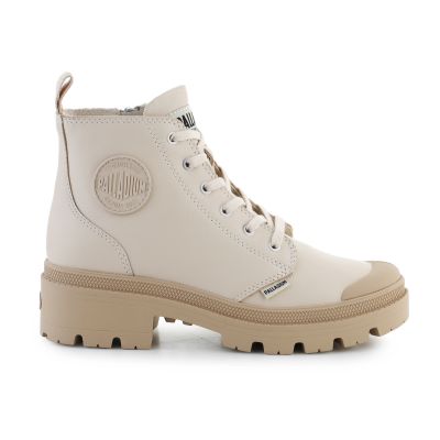6. Palladium Trapery Pallabase Leather 96905-197-M Whitecap Grey 197