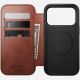 2. NOMAD Modern Leather Folio - skórzane etui do iPhone 17 Pro kompatybilne z MagSafe, skóra Horween (olde dublin)