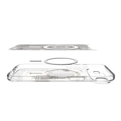 7. Etui Spigen Ultra Hybrid MagSafe na iPhone 17 Air Zero One - tytanowe