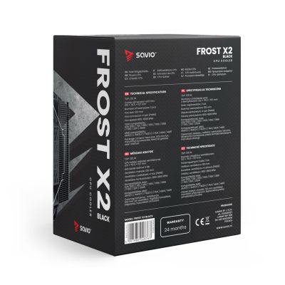 8. SAVIO CHŁODZENIE CPU FROST BLACK X2