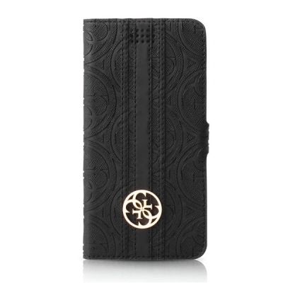 Etui Guess 4G Heritage Book Universal XL 5.2" - 5.7" - czarne