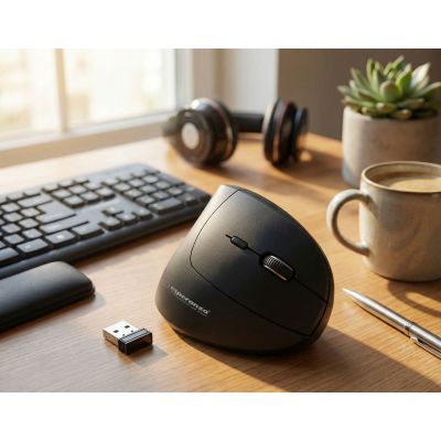 5. ESPERANZA MYSZ PIONOWA BEZPRZEWODOWA 2.4GHZ CORVUS EM133