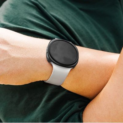 4. Etui Ringke Slim 2-pack na Samsung Galaxy Watch 8 40 mm - przezroczyste-czarny mat