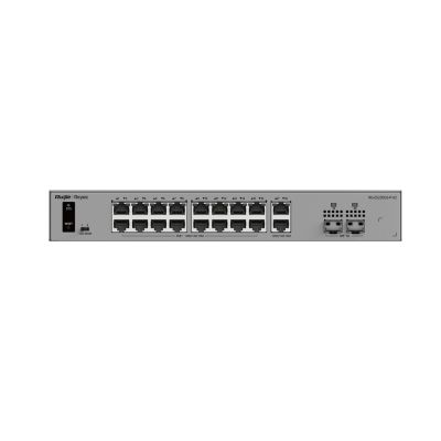 SWITCH POE RG-ES220GS-P-V2 16-PORTOWY + 2X UPLINK + 2X SFP REYEE