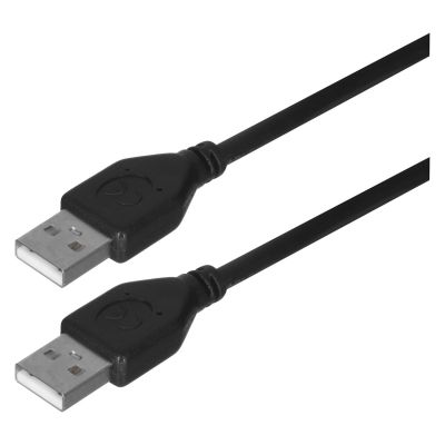 4. Kabel GEMBIRD CCP-USB2-AMAM-6 (USB 2.0 typu A M - USB 2.0 typu A M; 1,8m; kolor czarny)