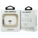 4. Etui Karl Lagerfeld Silicone Karl Head 3D na AirPods Pro 3 - białe