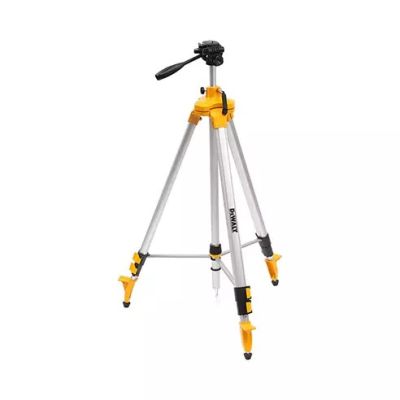 3. DeWALT DE0733-XJ statyw Poziomice laserowe 3 x noga Aluminium, Czarny, Żółty
