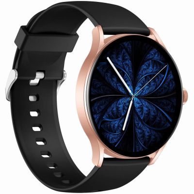 3. Smartwatch Gravity Czarno Różowy GT2-2 PRO