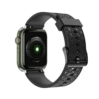 2. Pasek bransoleta do zegarka Watch Strap Y opaska do Apple Watch 38 / 40 / 41 mm - czarny