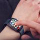 3. Wozinsky Full Glue szkło akrylowe do Apple Watch 49 mm 9H na cały ekran z czarną ramką
