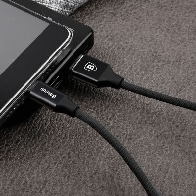 9. Kabel Baseus Yiven USB-A - MicroUSB 1,5m - czarny