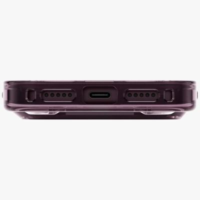 5. Etui UNIQ Heldro Air Magclick Charging na iPhone 18 Pro / 17 Pro - burgundowe