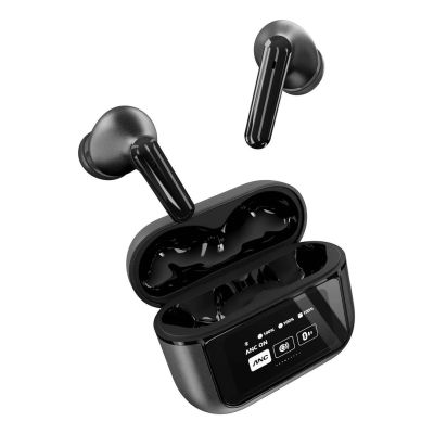 9. Słuchawki dokanałowe Energy Sistem True Wireless Earphones Icon Series z mikrofonem, Bluetooth, Graphite, ANC