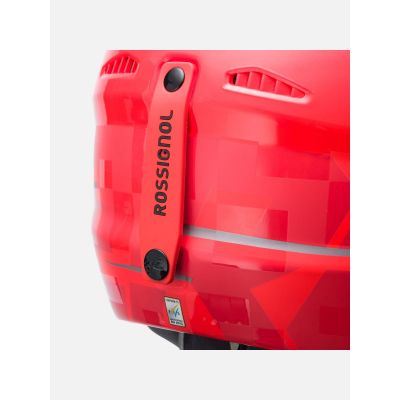 4. Kask narciarski ROSSIGNOL HERO Giant Impacts FIS Red