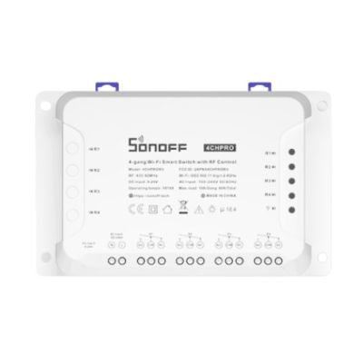2. Sonoff 4CHPROR3 przełącznik elektryczny Mądry przełącznik Biały