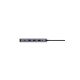 11. Acer 12-in-1 Type-C Dongle Przewodowa USB 3.2 Gen 1 (3.1 Gen 1) Type-C Srebrny