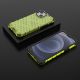 13. Honeycomb etui pancerny pokrowiec z żelową ramką iPhone 13 mini zielony