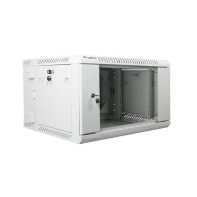 5. Lanberg WF02-6606-10S stojak 6U szafa wisząca szary