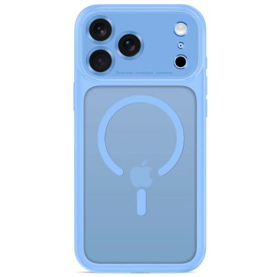 3. Etui Tech-Protect MagPeak MagSafe CC na iPhone 18 Pro / 17 Pro - jasnoniebieskie matowe