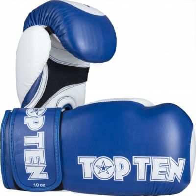 2. Rękawice bokserskie TOP TEN STAR-XLP 10 oz czerwone