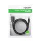 5. Kabel Ugreen NW112 11283 sieciowy Ethernet RJ45 (żeński) - RJ45 (męski) F/UTP Cat. 6 1 Gbps 5m - czarny