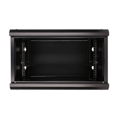 3. Extralink Szafa rack 6U 600x600 Czarna montowana na ścianie