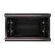 3. Extralink Szafa rack 6U 600x600 Czarna montowana na ścianie