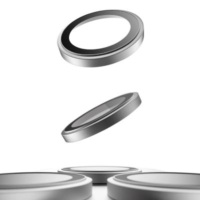 6. Szkło szafirowe na obiektyw aparatu AMAZINGTHING Titan Vision Lens Sapphire na iPhone 18 Pro / 18 Pro Max - srebrne