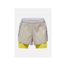 Szorty damskie PEAK PERFORMANCE W Discover 2-In-1 Shorts kolor szary