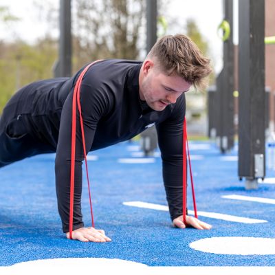 10. VIRTUFIT PRO GUMA FITNESS POWER BAND ŚREDNIA ŻÓŁTA