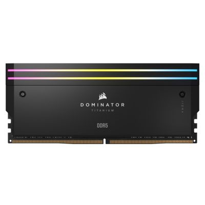 7. Corsair Dominator Titanium CMP64GX5M2B6400C32 moduł pamięci 64 GB 2 x 32 GB DDR5
