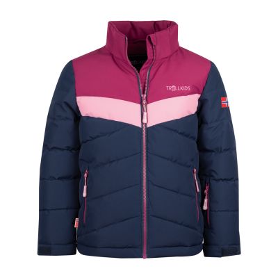 3. Wodoodporna kurtka ocieplana Trollkids Girls Gryllefjord Jacket dla dziewczynki (461-182)