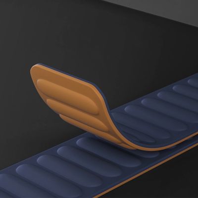 3. Pasek magnetyczny Magnetic Strap opaska bransoleta do Apple Watch 41 mm - czerwony