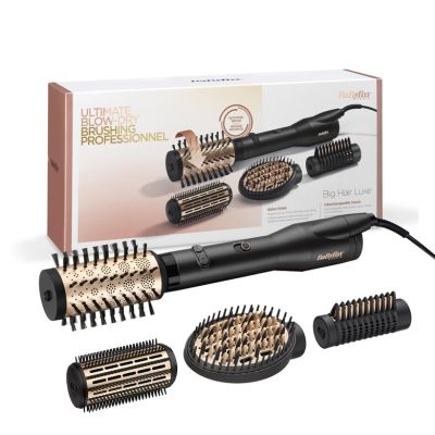 25. Suszarko-lokówka z jonizacją do włosów Babyliss AS970E (650W; kolor czarno-złoty)