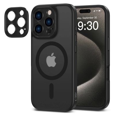 4. Etui Tech-Protect MagCam MagSafe na iPhone 16 Pro Max - półprzezroczyste